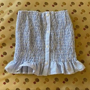 STRETCHY CROPPED TUBE TOP